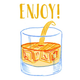 Illustration for article titled How to Make the Whiskey Mango Foxtrot, a Cocktail That Really Communicates